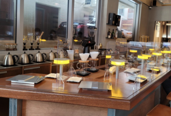 coffee at Perlen Sixth Sense