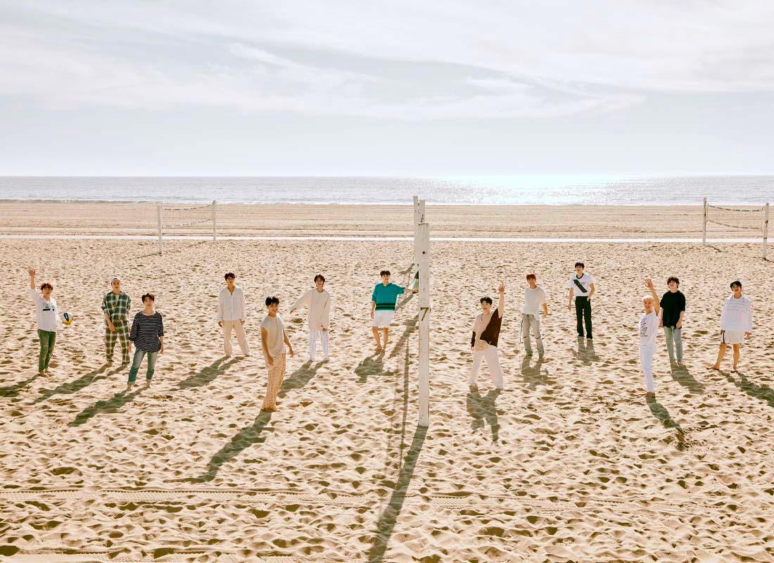 k-pop idol songs for fans, Seventeen Healing