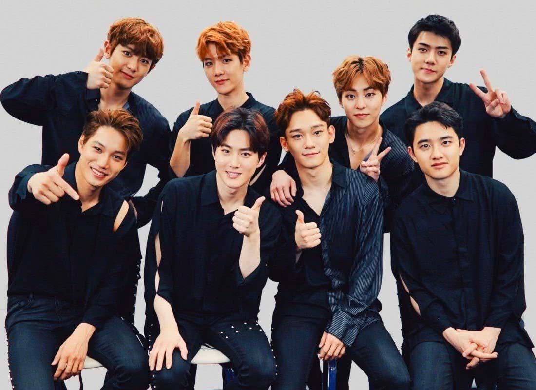 k-pop idol songs for fans, EXO Lucky