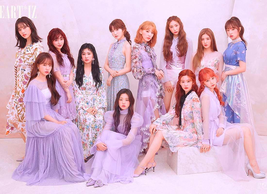 k-pop idol songs for fans, IZ*ONE With*One