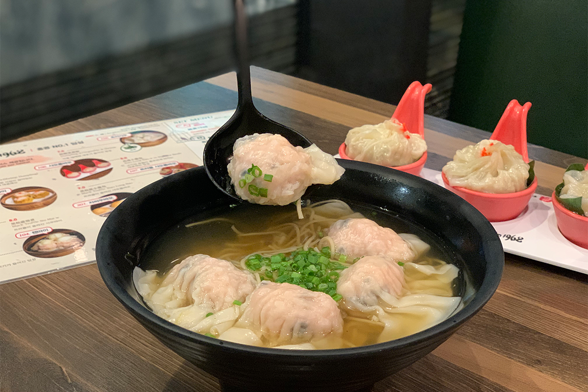 韓國 港式雲吞麵 