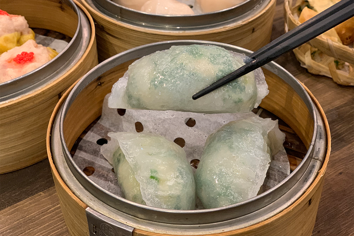 韓國鮮蝦菜苗餃