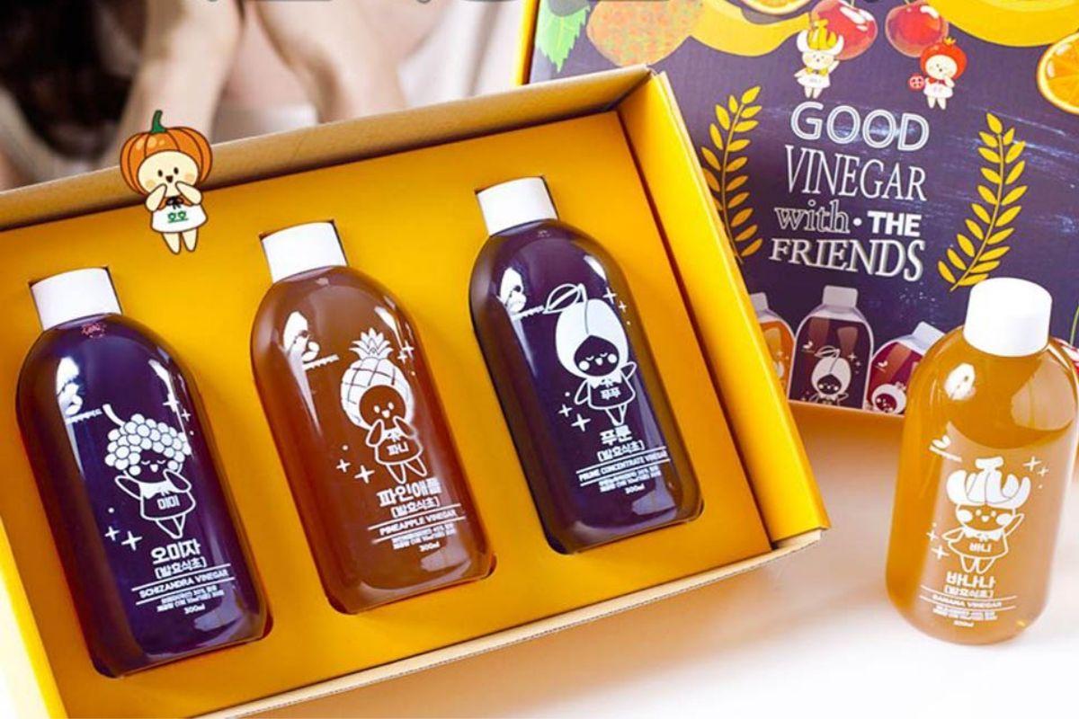 Jeon Ji-yoon RICO FOOD Giấm lên men tự nhiên thực phẩm hỗ trợ giảm cân được giới thiệu và sử dụng bởi sao Hàn