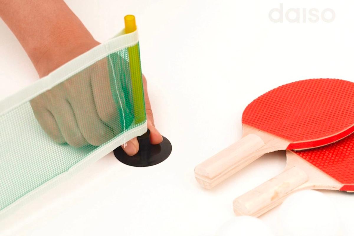 Mini Ping Pong Set at Daiso Korea