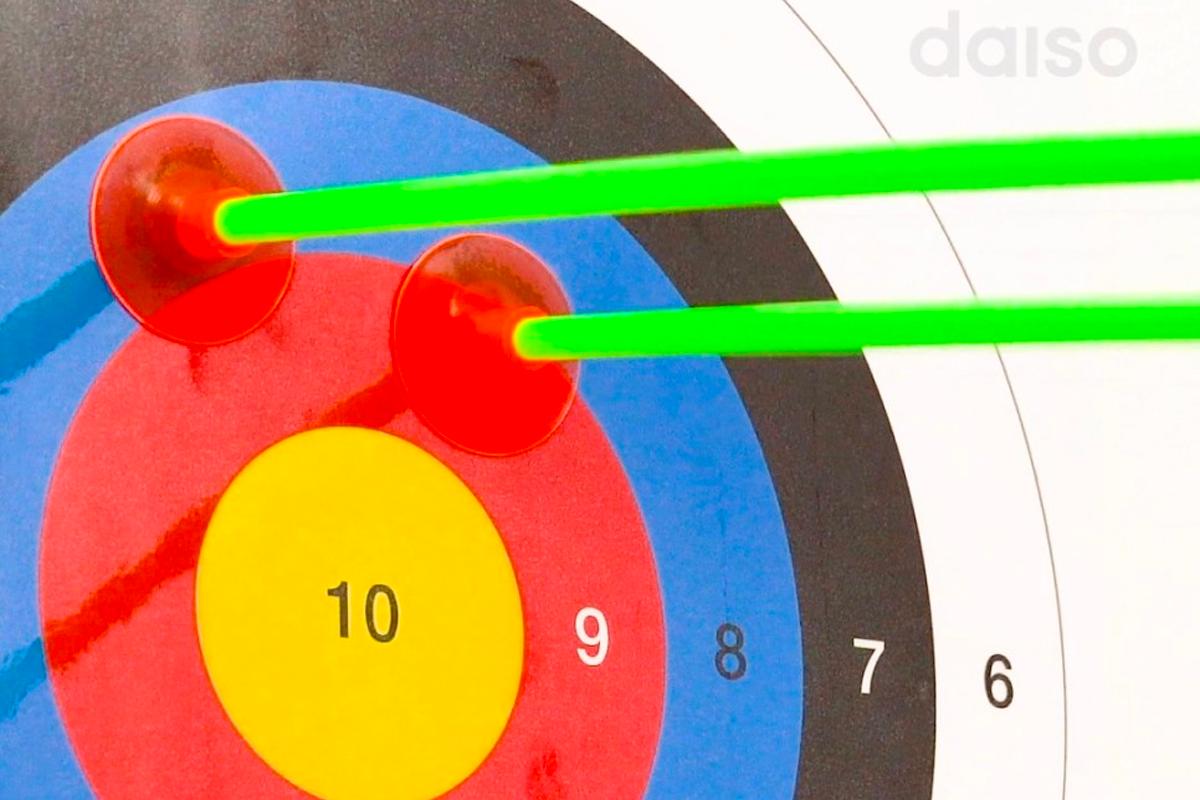 Archery Game sold at Daiso Korea