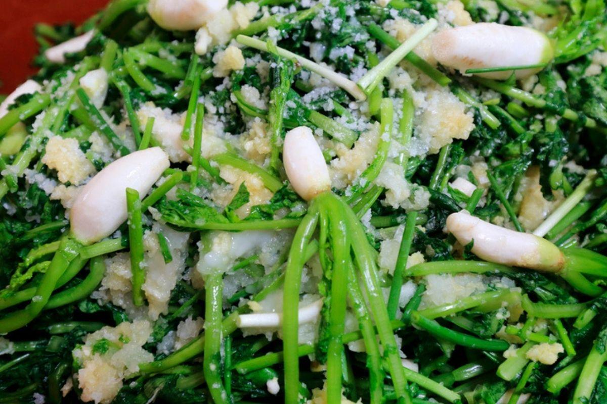 kim chi củ cải hàn quốc không cay