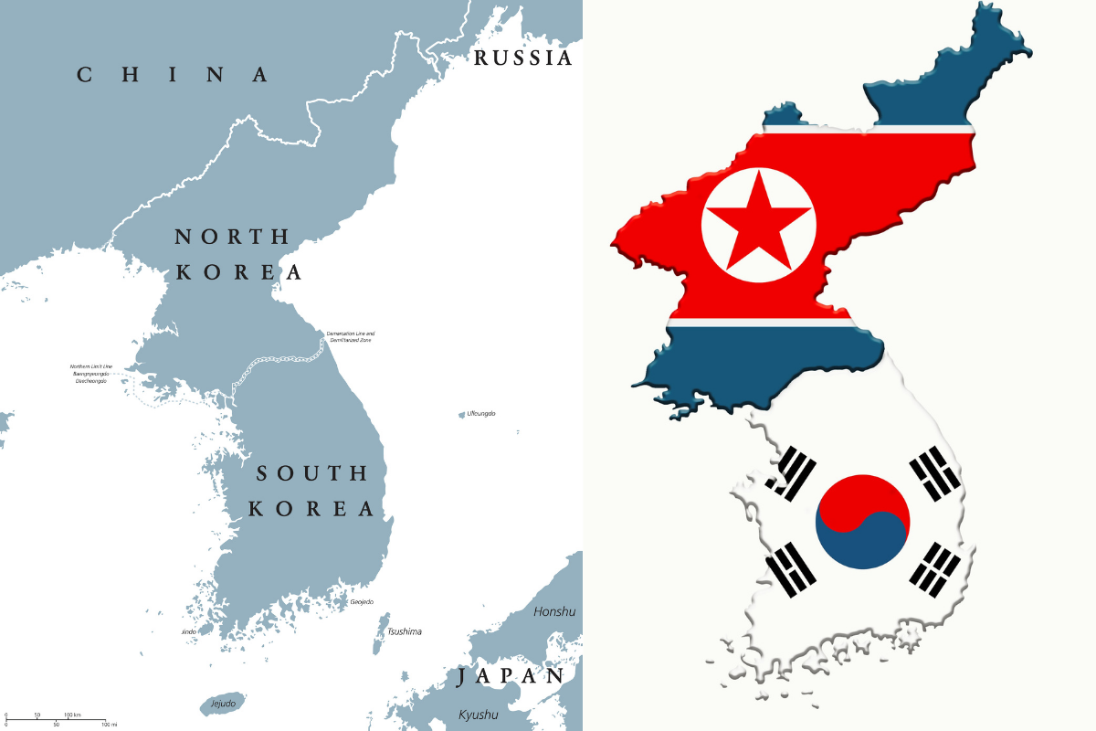 Hàn Quốc và Triều Tiên bị chia cắt từ khi nào?