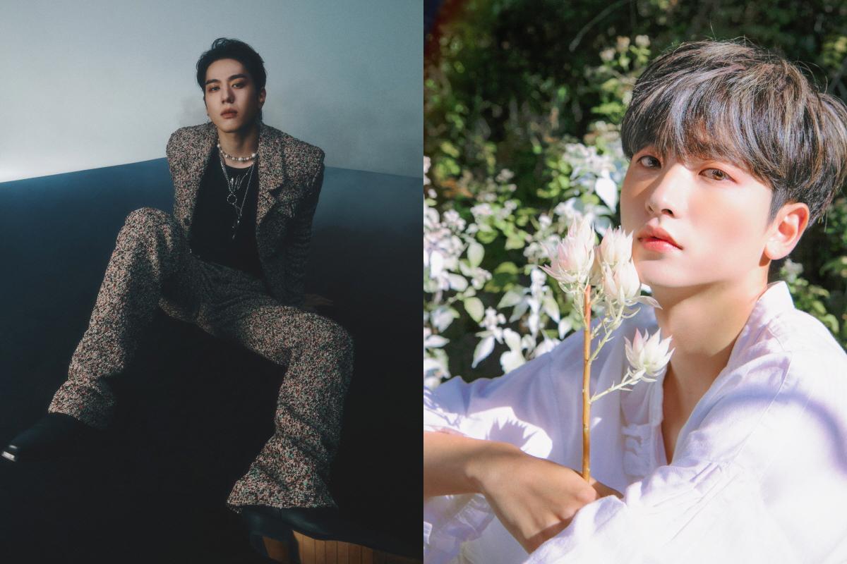 韓國音樂家坐著擺姿勢，可能在準備2020東京殘奧會的應援演唱會