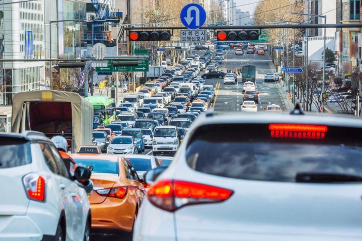 Văn hoá tham gia giao thông ở Hàn , đường phố ở hàn đầy xe