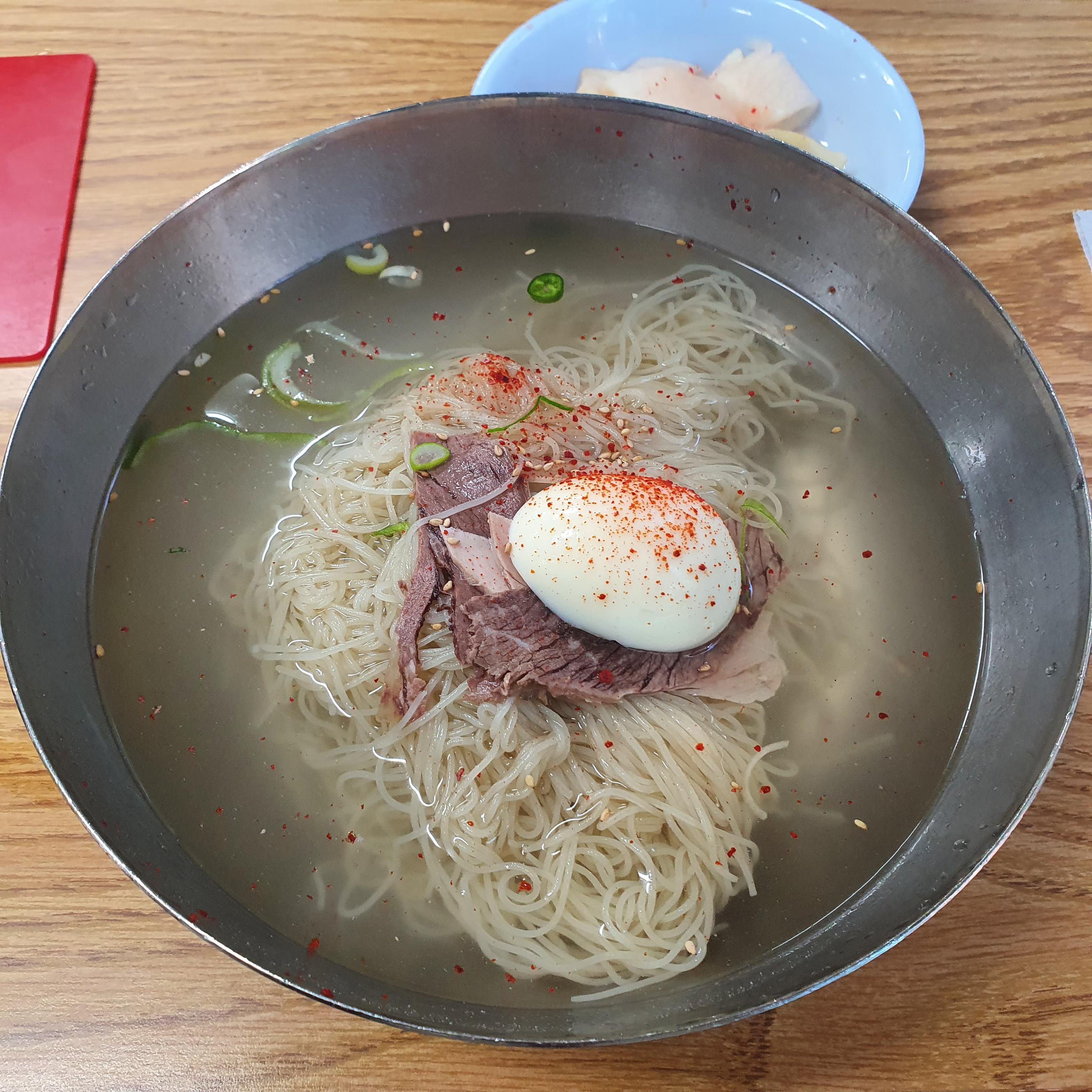 Seoul Korea Euljiro history, eulji myeonok pyeongyang naengmyeon
