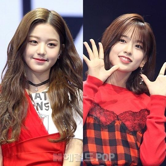 チャン·ウォニョンとアン·ユジンの衣装を着た姿、彼女たちは新しいガールズグループの結成予定の話題になっている。