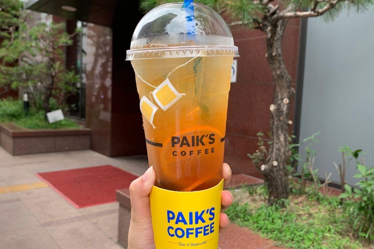 Orange & Grapefruit Black Tea de Paik