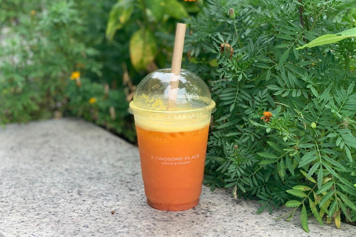 Orange Grapefruit Juice cuando se mezclan