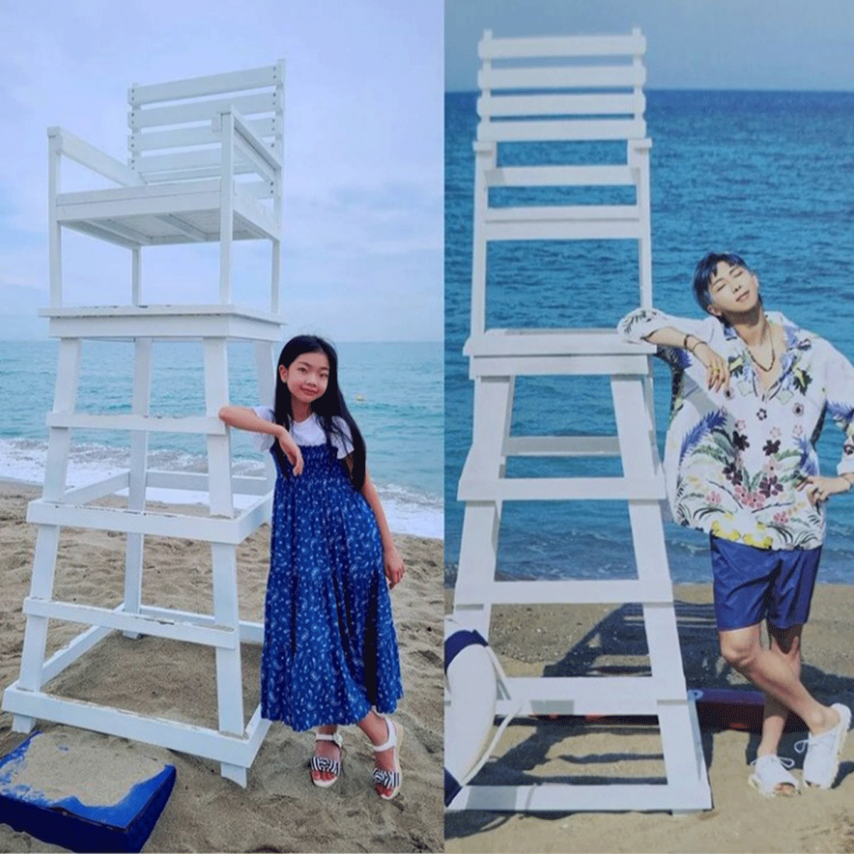 Maengbang Beach referee chair