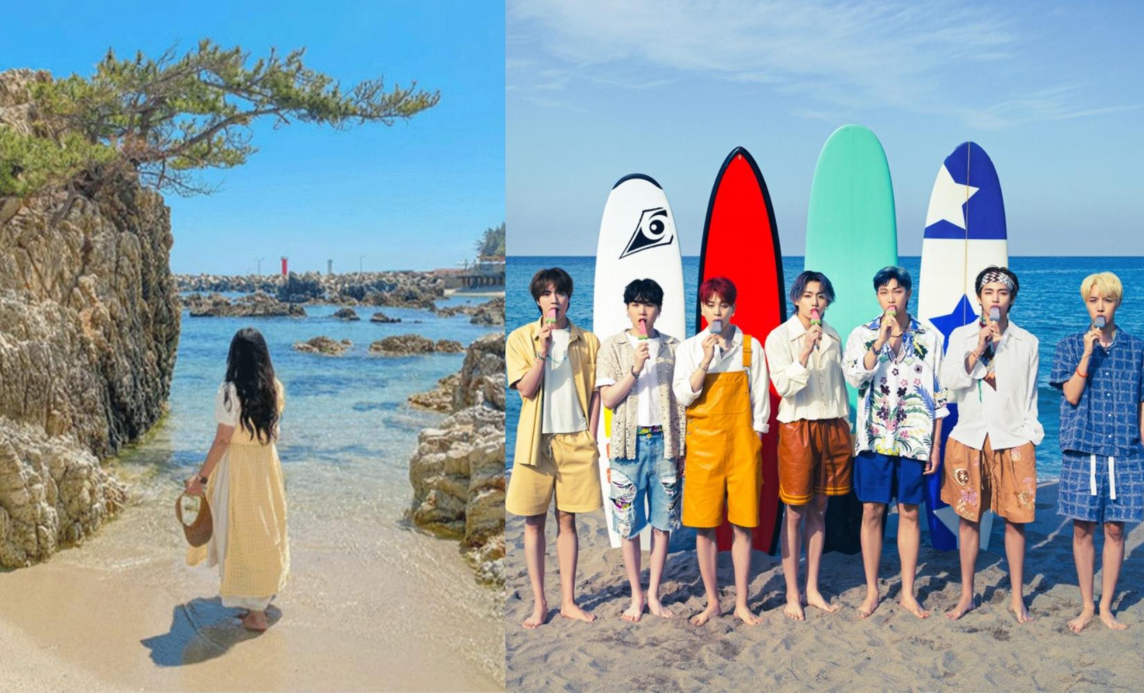 Khám phá địa điểm du lịch ở biển Samcheok, nơi BTS chụp ảnh cho album Butter