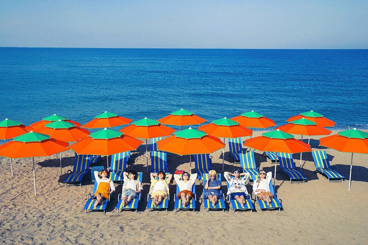 Spiaggia di Maengbang | Luogo del servizio fotografico BTS Butter a Samcheok