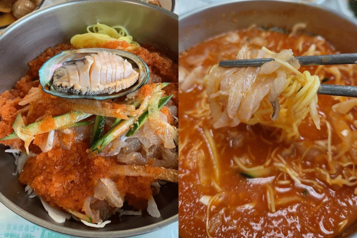 Mulhoe at Hangbok Fish Samcheok