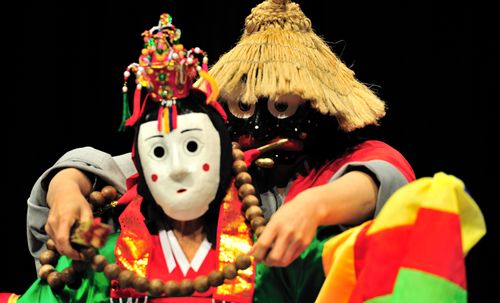Korean culture mask dance talchum, history