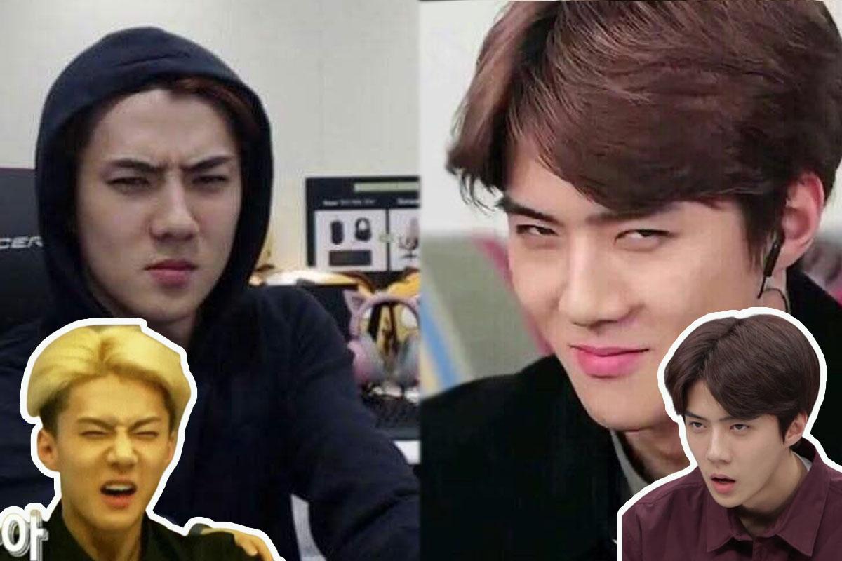 韓星表情包 EXO 世勳