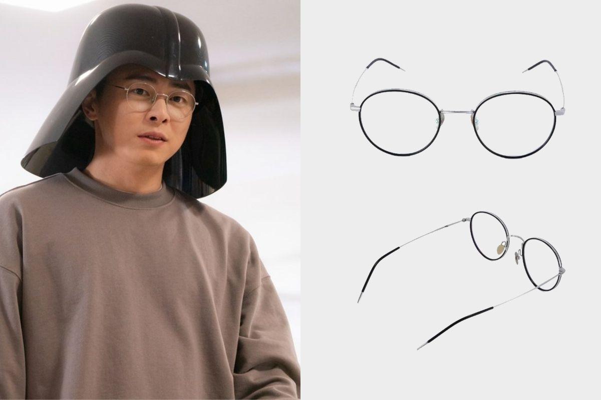 korean drama hospital playlist glasses, Lee Ik Jun, Jo Jung Suk, VEDI VERO VO8012 BLK