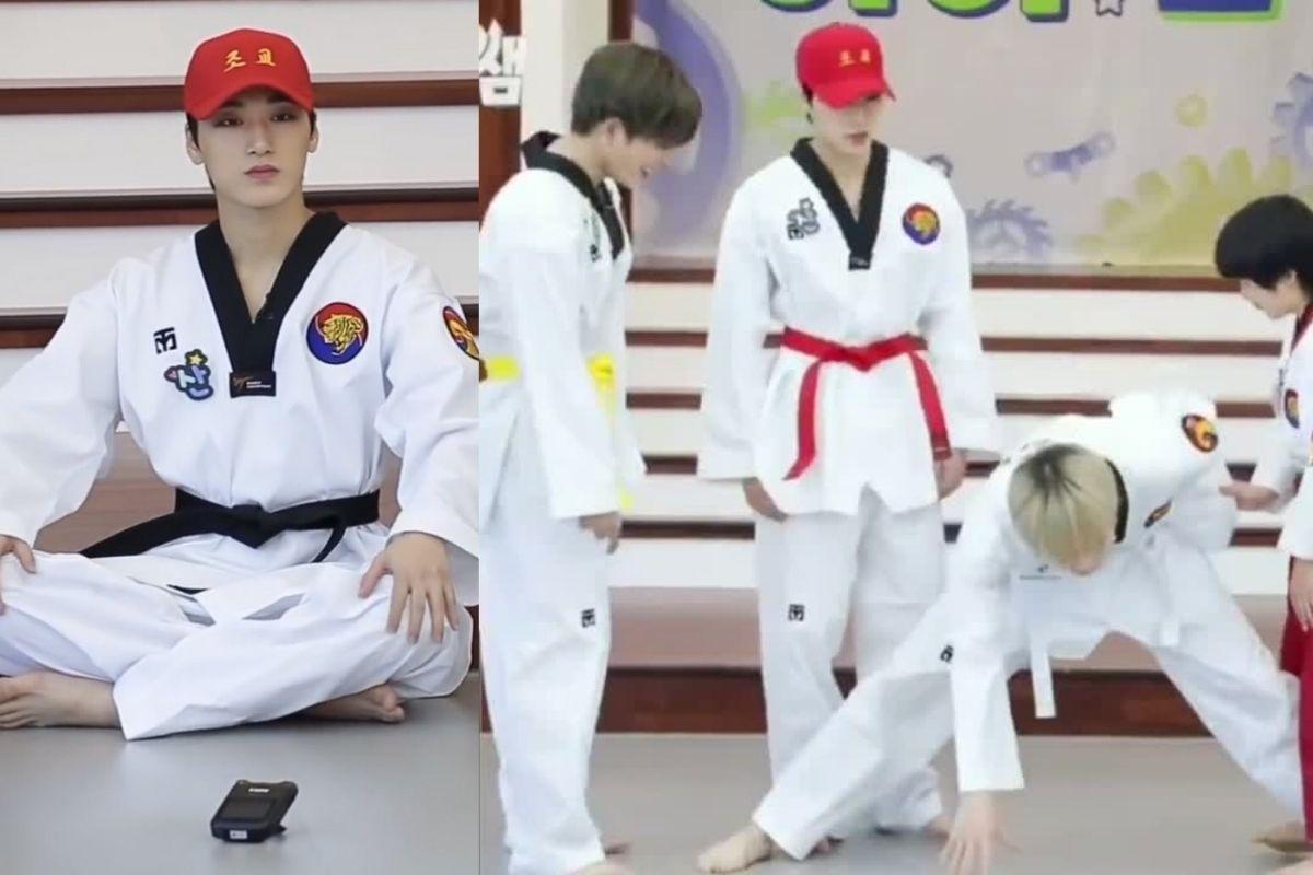 Idol Hàn Quốc luyện tập Taekwondo, thể hiện sự phổ biến của môn võ với thế hệ trẻ.