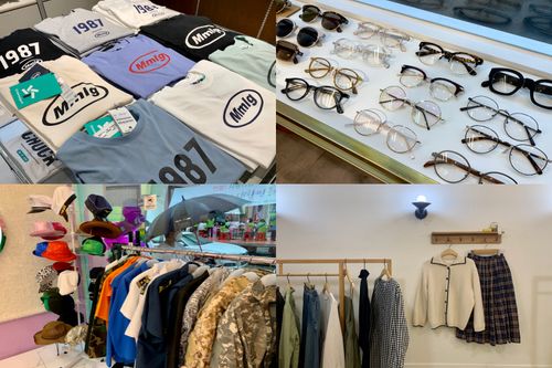 daegu doseong-ro shopping, clothes and accessories