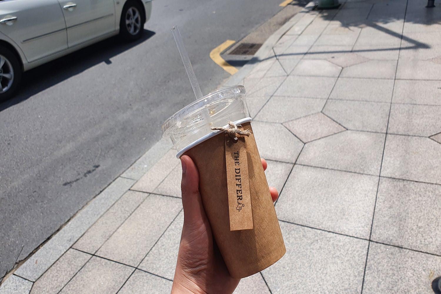 The Differ take out cup