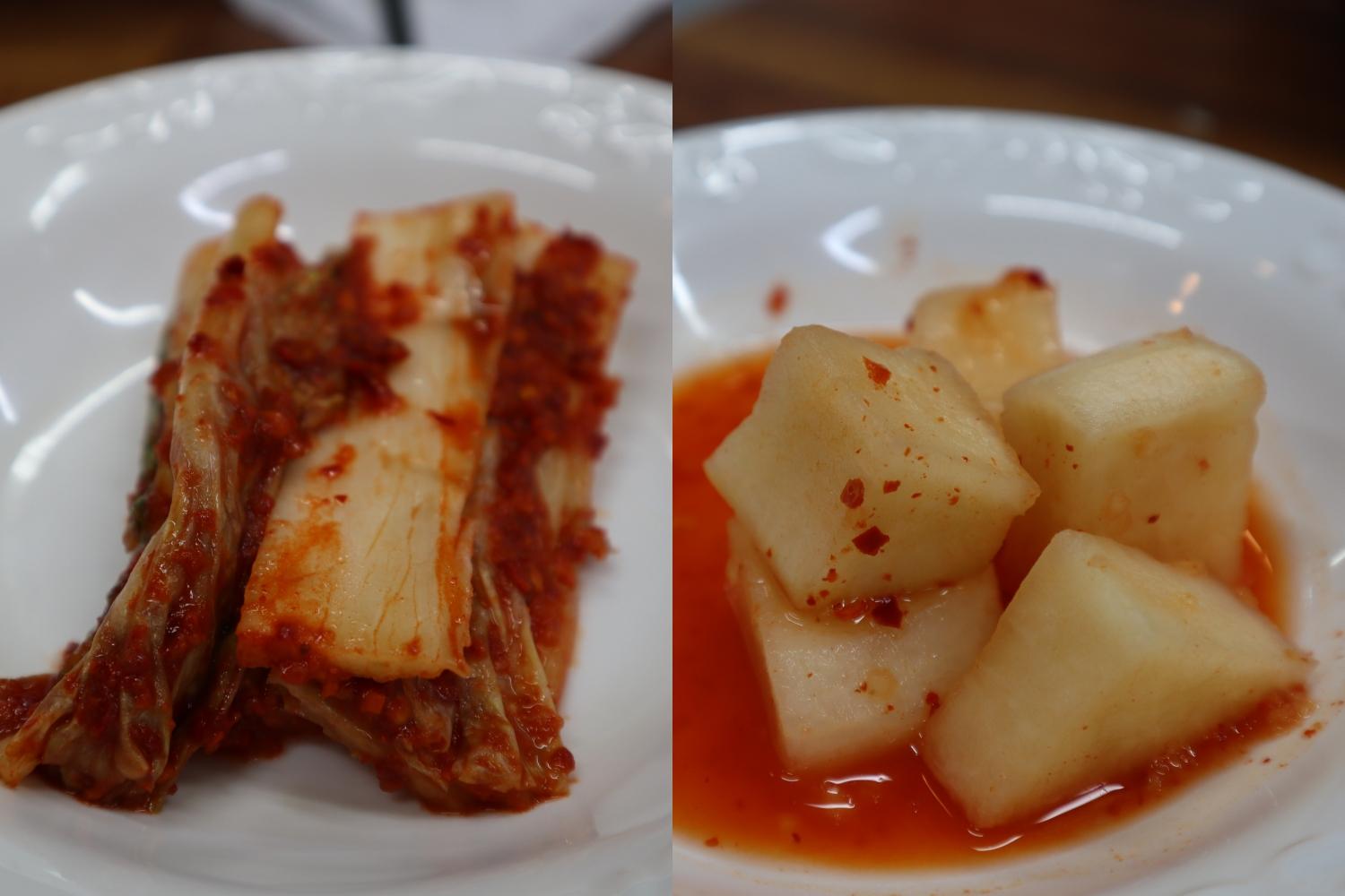 kimchi and kkakdugi