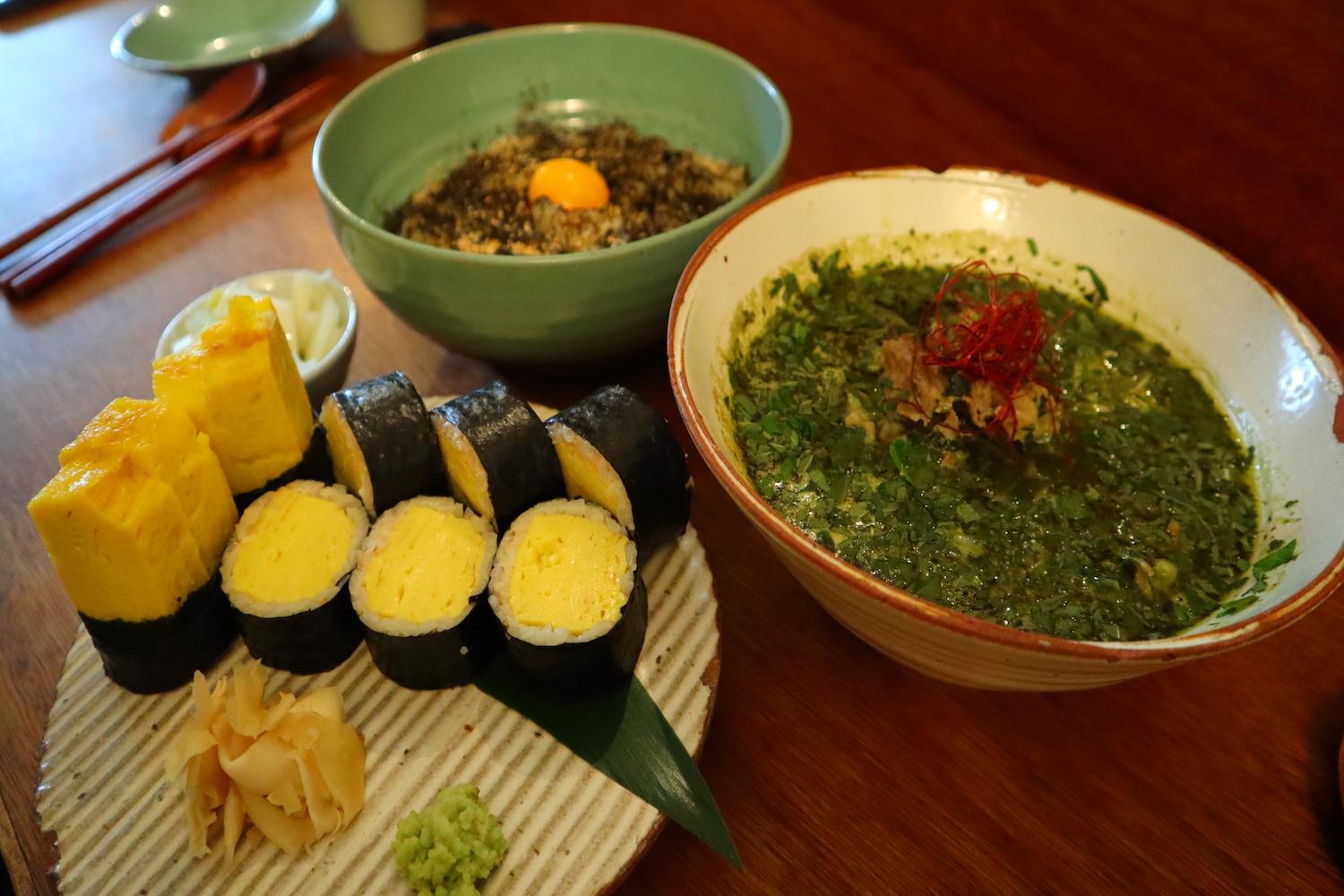 Menu items at Donga Sikdang