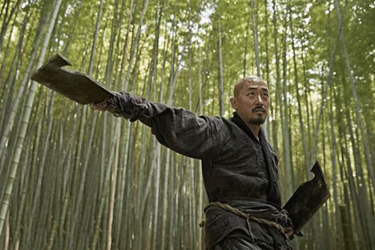 Koreanischer Film Kundo Drehort, Ahopsan Bambuswald, Busan