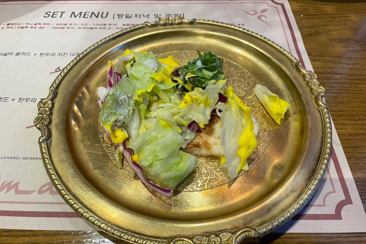 The Masala in Myeongdong Salad