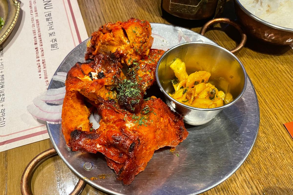 The Masala in Myeongdong Tandoori Chicken