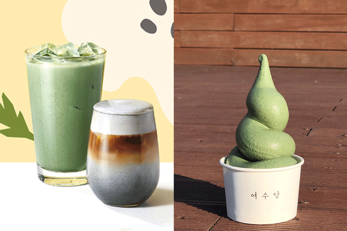 Món tráng miệng từ ngải cứu, vừng đen theo style Hàn Quốc