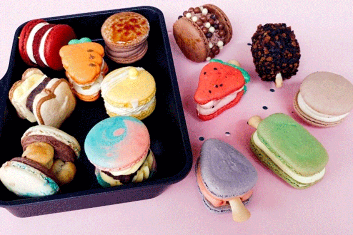Bánh fat macaroon - món ăn tráng miệng ngon độc lạ được biến đấu theo style Hàn Quốc 