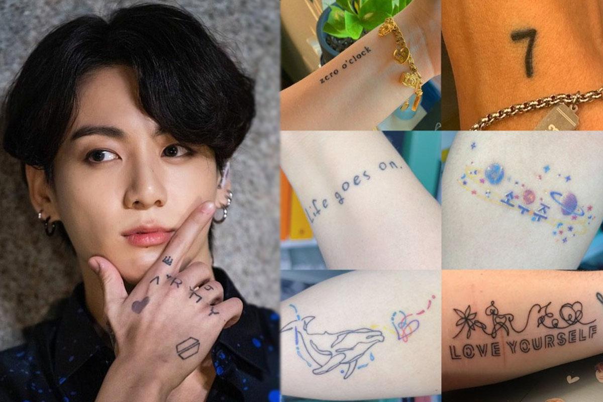 รอยสักของแฟนคลับ จองกุก BTS