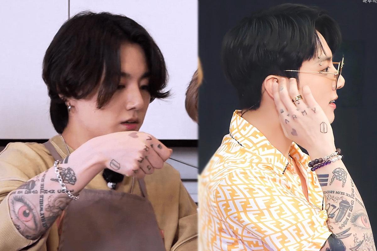 รอยสักจองกุก BTS