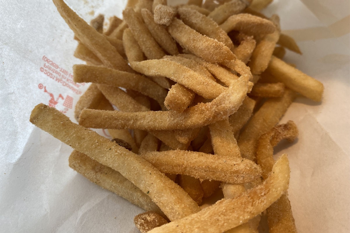 韓國麥當勞  蜂蜜牛油糯米口味薯條