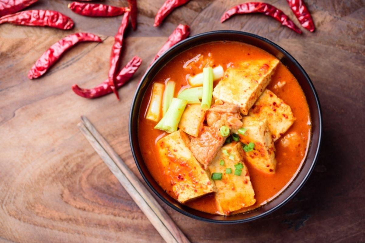 Bowl of Kimchi Jjigae