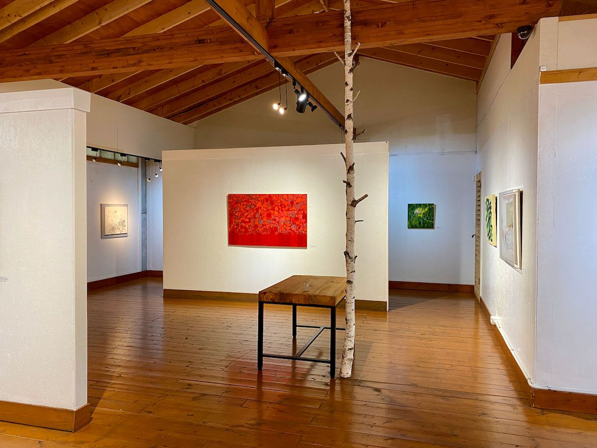 Exhibition at Jajaknamusoup Art Museum in Hoengseong