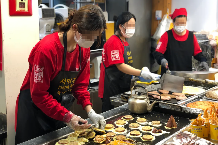 江原道 傳統市場 美食