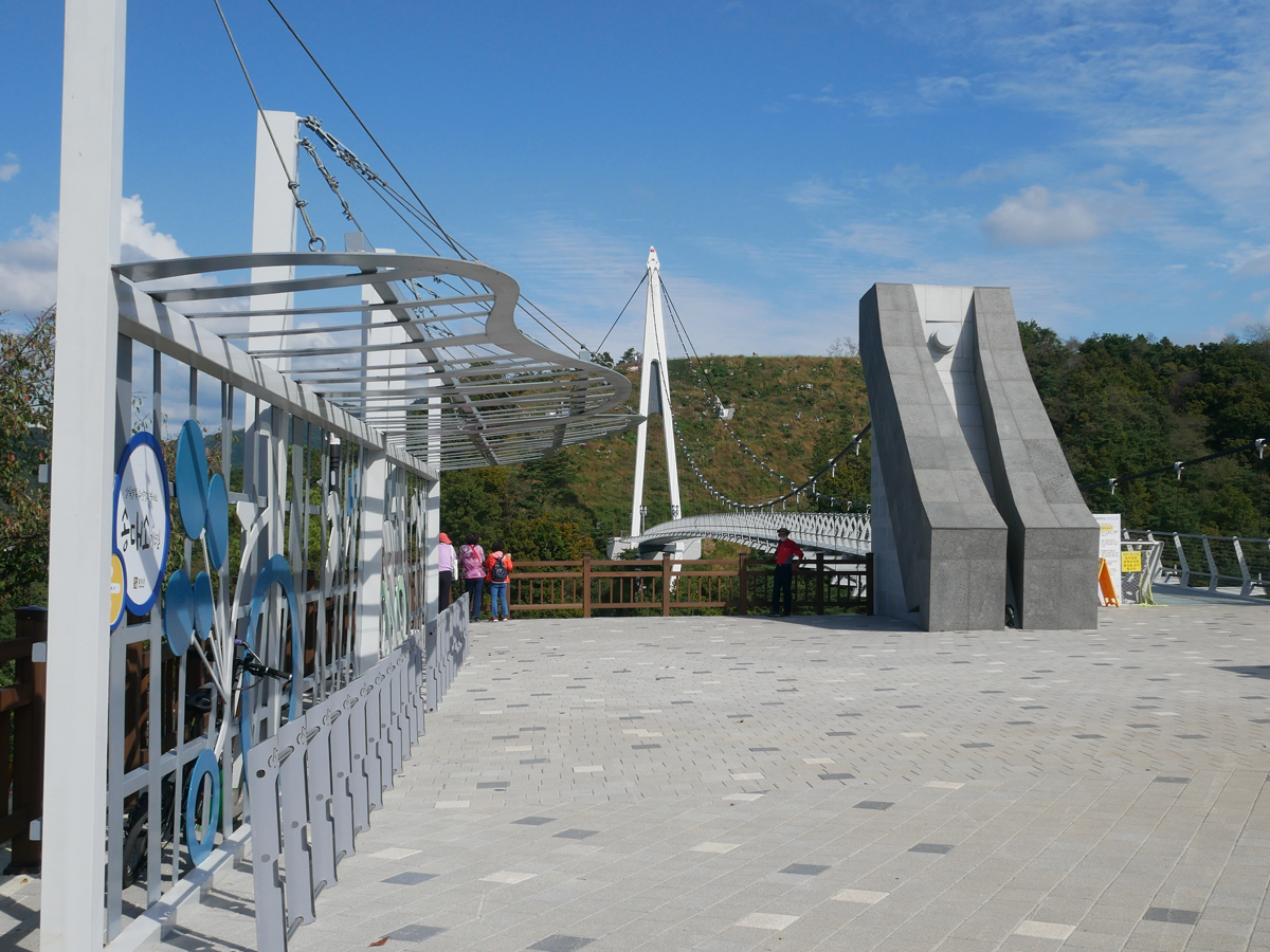 one day tour itinerary, cheorwon gangwondo korea, hantan river milky way bridge