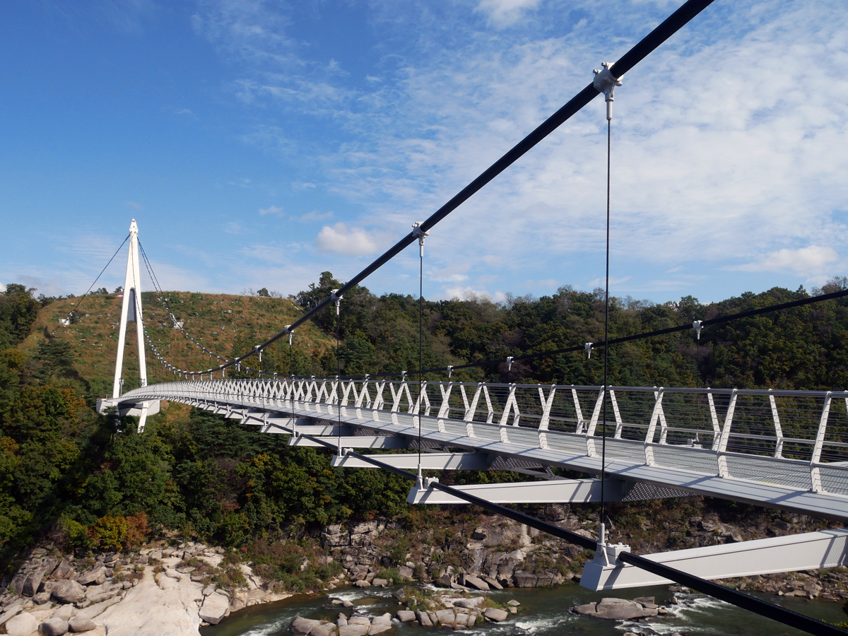 one day tour itinerary, cheorwon gangwondo korea, hantan river milky way bridge