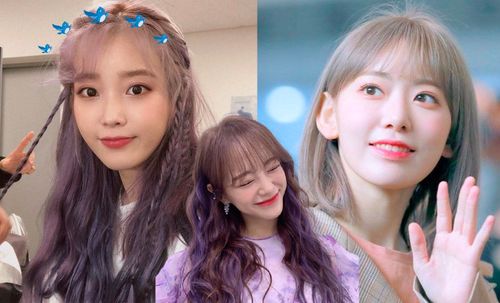 2021 korea kpop idol hair color trends