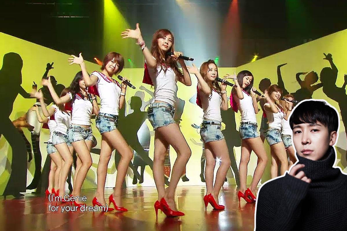 คนคิดท่าเต้นเพลง Genie : Girls Generation ชิม แจวอน