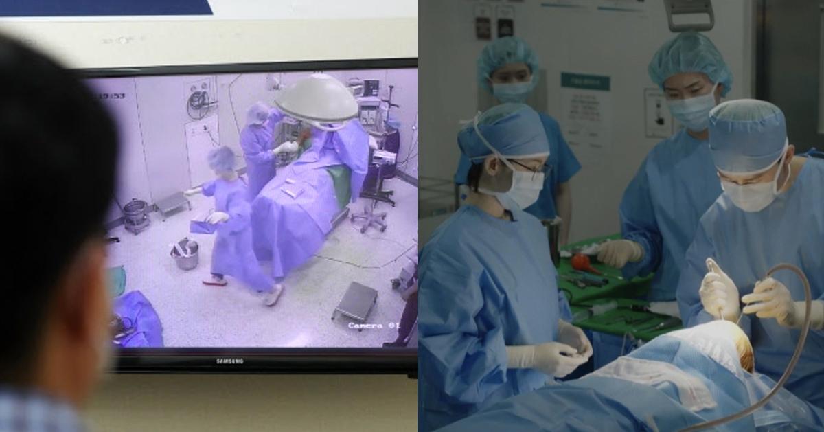 การติดตั้งกล้องวงจรปิดในห้องผ่าตัดของเกาหลี
