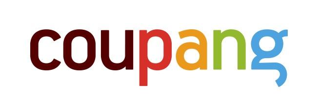 クーパンのロゴ、日本での即時配送サービス、東京市内、物流ストア開設、高速配送システムのイメージ