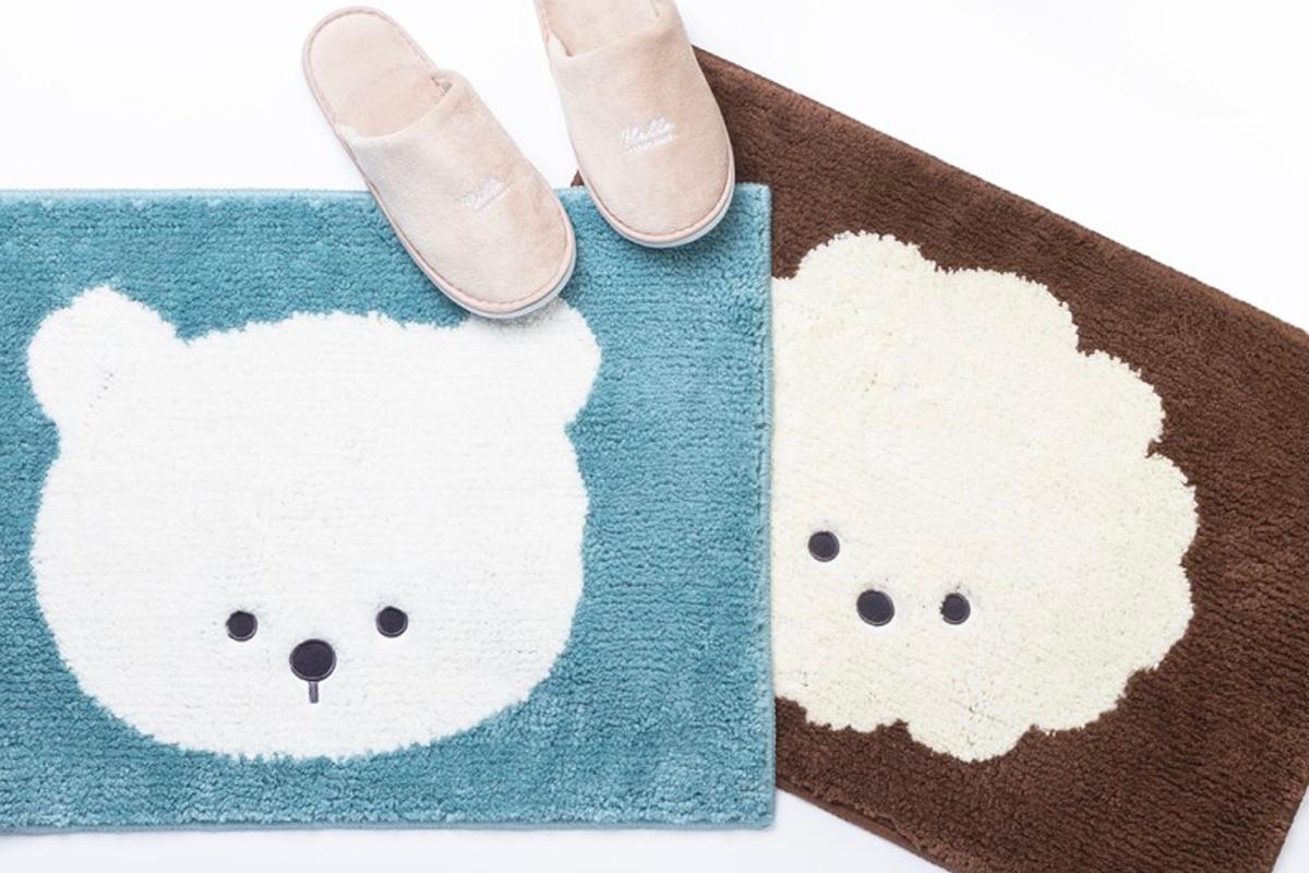 Daiso korea, new products september 2025, jacquard floor mat