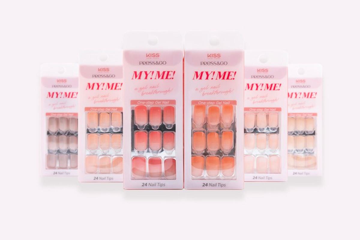 Daiso korea, new products september 2025, kiss press and go gel nail tip