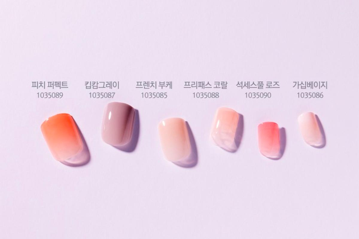 Daiso korea, new products september 2025, kiss press and go gel nail tip