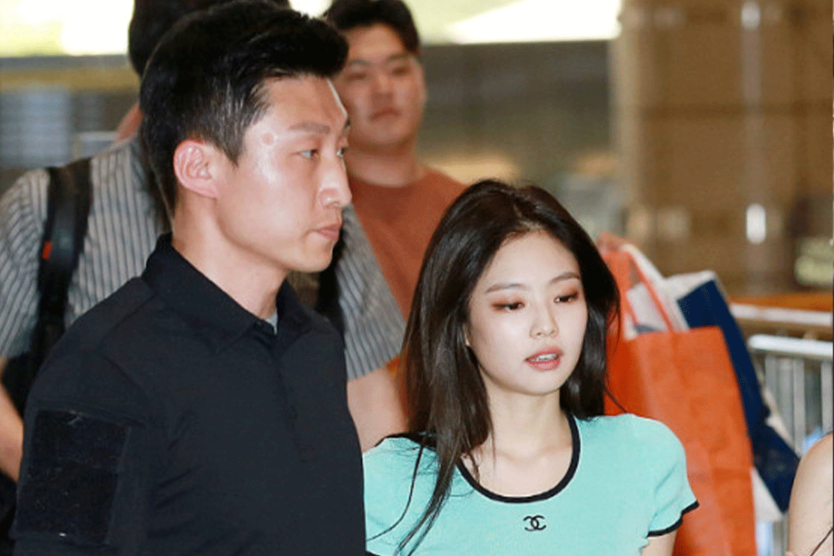 The Lives of Idol Bodyguards: Blackpink Jennie and bodyguard